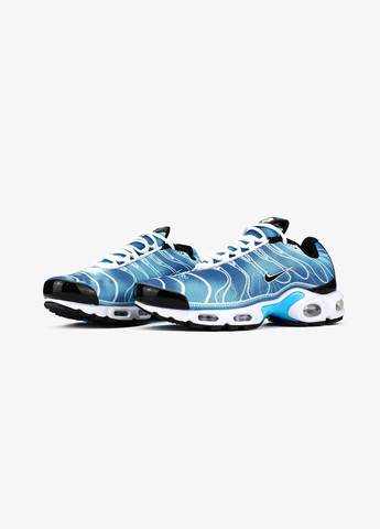 Блакитні Осінні кросівки чоловічі nike air max tn plus blue | найк аір макс тн плюс блакитні No Brand