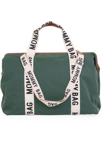 Сумка Mommy bag Signature - Canvas Green, зеленый () Childhome CWMBBSCGR (331789843)
