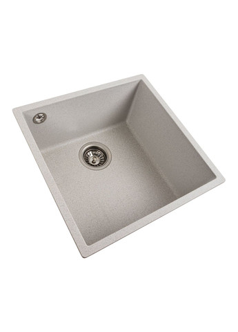 Гранитная мойка для кухни RUBA 4040 матовая Белая в точку Valeso (358059293)