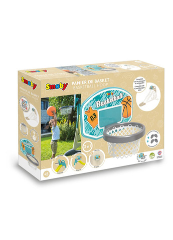 Баскетбольне кільце Toys () Smoby 7600820700 (361400278)