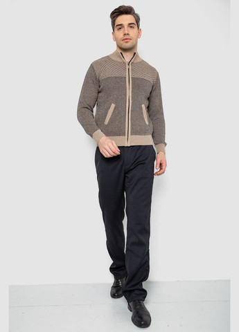 Кофта мужская на молнии с карманами, цвет синий, Ager (313291398)