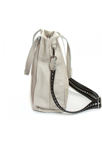 Женская кожаная сумка 3173-9 white-grey Alex Rai (282557296)