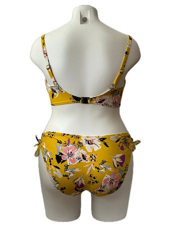 Горчичный летний купальник раздельный 6950-6955. раздельный, балконет Fantasie Florida Keys