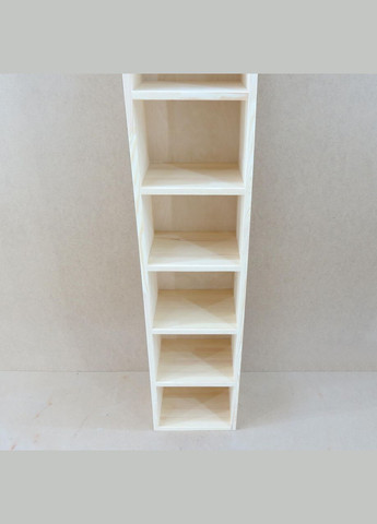 Книжный стеллаж из дерева Твен бланже (КПС-000401) No Brand (328076659)