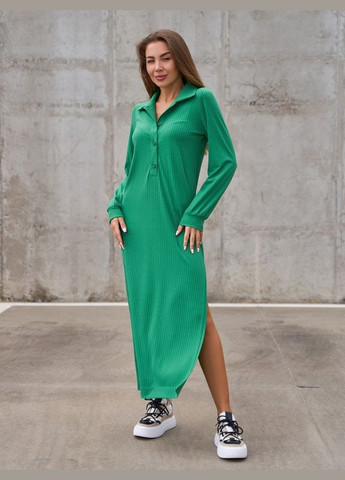 Зелена сукня 14814 зелена ISSA PLUS однотонна