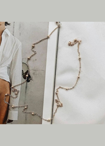 LT - золотистий No Brand Ланцюжок для окулярів (347585305)