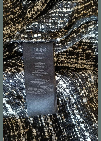 Твідова сорочка 2в1 від Maje сорочка блуза оверсайз (325478579)