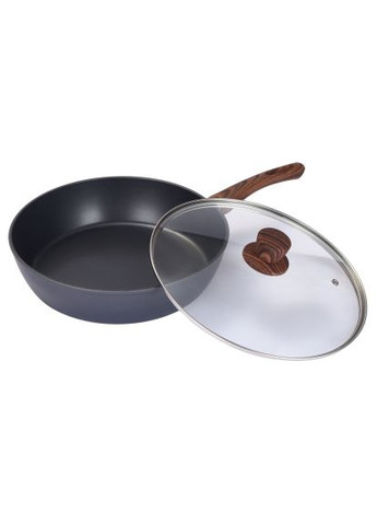 Глубокая сковорода с крышкой 20 см (BC-1101-20/L) Bravo Chef Глибока з кришкою 20 см (370018618)