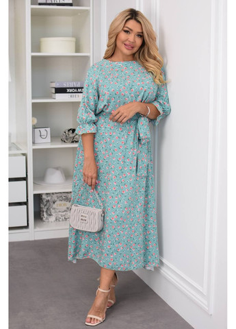 М'ятна повсякденний, кежуал жіноча сукня міді а-силует Style Point однотонна