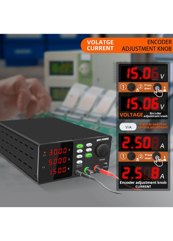 Импульсный лабораторный блок питания SPPS-S305 черный SPS (369608363)