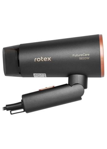 Фен для сушки волос RFF186-V FutureCare фен 3 скорости 3 режима температуры Черный 1800 Вт Rotex (302890698)
