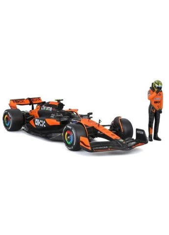Автомодель з фігуркою - McLaren MCL38 (1:24) Bburago (377556704)