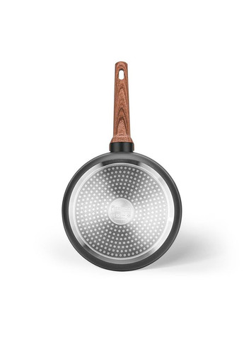 Сковорода глибока Diamond FS-14305 24х7.2 см чорна Fissman (364108805)