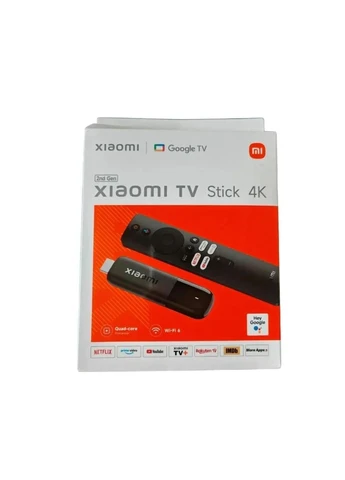 Смарт ТВ приставка TV Stick 4K (2nd Gen) MDZ-33-AA | Google TV | Wi-Fi 6 | Dolby Vision | Dolby Atmos Xiaomi (398862272)