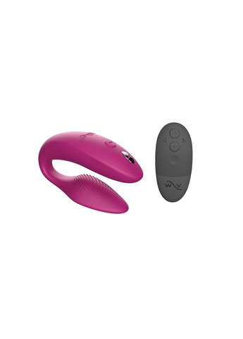 Смарт-вібратор для пар Sync 2 Rose, 10 віброрежимів, пульт ДК We-Vibe (295262141)