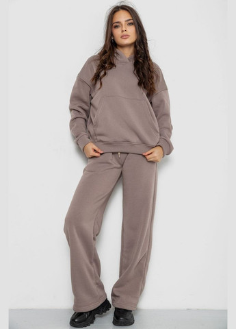 Спортивный костюм женский на флисе черный размер M (sku_241R2001-2) Ager (316319392)