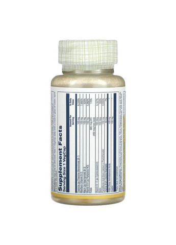 Вітамін B-комплекс 100 B-Complex 100 50 капсул Solaray (361115300)