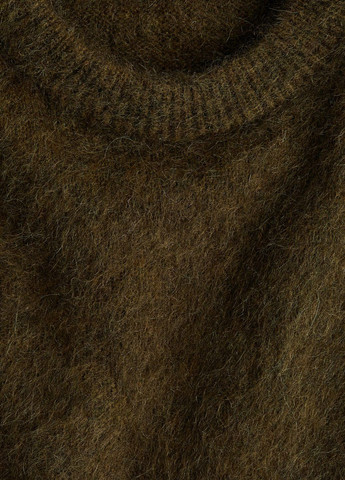 Темно-зеленый демисезонный свитер H&M