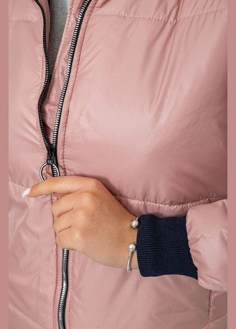 Пудровая демисезонная куртка женская демисезонная, цвет черный, Ager