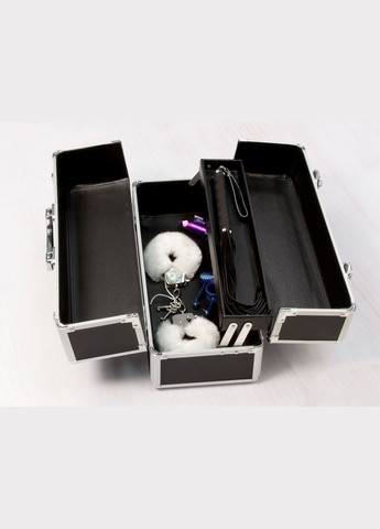 Великий кейс для зберігання секс-іграшок BMS Factory Large Lokable Vibrator Case Black,кодовий замок PowerBullet (335395030)