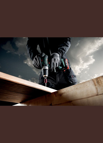 Аккумуляторная дрель-шуруповерт PowerMaxx SB 12 BL, 2 аккумуляторных блока LiHD (12 В/4,0 Ач) (Кейс) 601077800 (5779) Metabo (306737527)