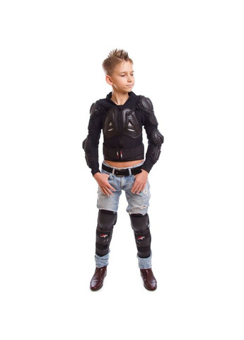 Моточерепа мотозахист дитячий UNDER DOG AR06 розмір чорний SP-Sport (342109408)