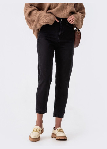 джинси-балон чорного кольору з рядками позаду Dressa - (278783484)