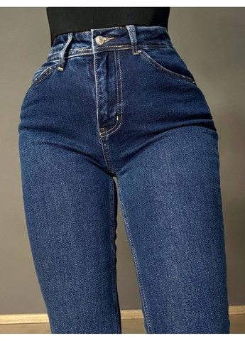 Джинси жіночі 7034 кльош від коліна висока посадка стрейчеві сині Sherocco - (360938402)