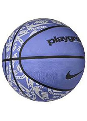 Мяч баскетбольный EVERYDAY PLAYGROUND 8P GRAPHIC DEFLATED POLAR/BLACK/BLACK/WHITE size 5 Nike (333957366)