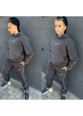 Підлітковий теплий флісовий спортивний костюм на хлопчика Nositi (368541028)