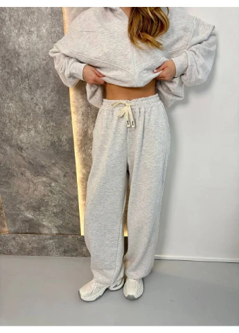 Женский спортивный костюм oversize с капюшоном No Brand (376583927)