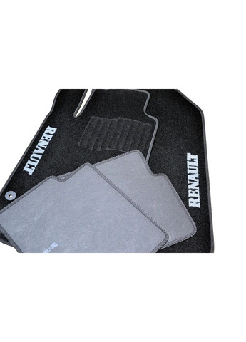 Ворсові килимки в салон для Renault (2008-)//Рено /Чорні Beltex Koleos (360615958)