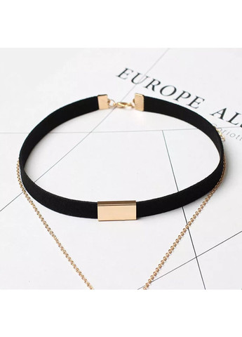 Чокер жіночий на шию, замшевий з підвіскою «Dark Angel» ( ) China (367623395)