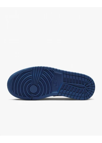 Кроссовки Air 1 Low White/Blue DC0774-402 Air Jordan комбинированные демисезоны (401631760)