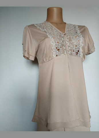 Бежевый демисезонный обаяние в каждой детали комплекта bondy 1032 Bondi