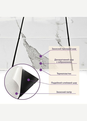 Самоклеющаяся PET мозаика 30*30CM*4MM (D) SW-00002444 Sticker Wall (322519541)
