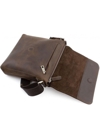 Мужская кожаная сумка через плечо 22х22х5.5 см Grande Pelle (315868995)