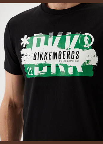 Чорна футболка Bikkembergs