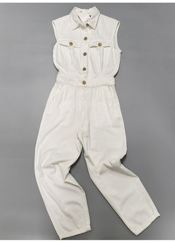 Брючный комбинезон 8119/326 Zara белый
