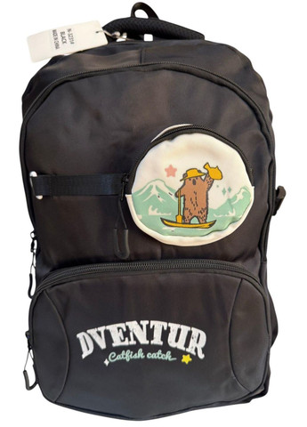 Рюкзак шкільний з трьома відділеннями 3231 чорний No Brand (368859142)