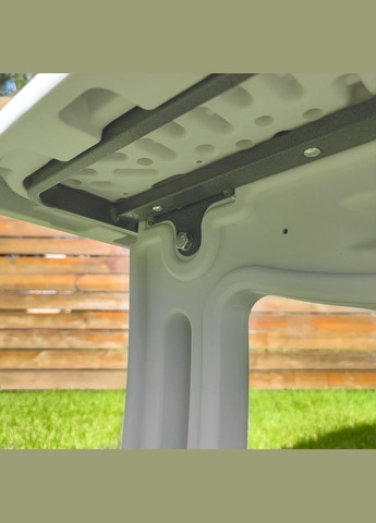 Садовый стол 122х61х43см SW-00001544 Белый Sticker Wall (297982731)