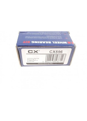 Підшипник маточини (передньої) Renault Kangoo/Fiat Doblo (37х72х37) CX596 UA63 CX (339655576)