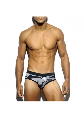 Мужские серые пляжные, спортивные, повседневные, кэжуал мужские плавки брифы серый 4782 брифы Sport Line