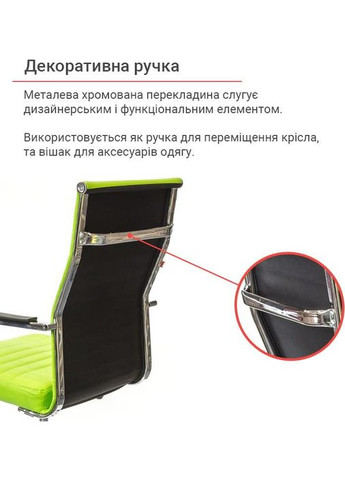 Кресло Кап FX СН TILT (PU lime green) Аклас (360546172)