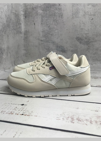 Бежеві всесезонні кросівки дитячі для дівчинки day бежевий (1102) The Fifth