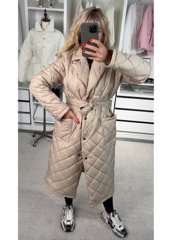 Бежевая демисезонная куртка, цвет бежевый Fashion