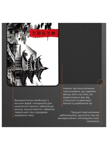 Коврик для мышки (MP085BW) GAMEPRO Speed/Control White (370015275)