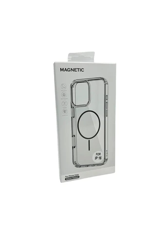 Чохол Acrylic Thin Magnetic для Apple iPhone 17 Grey Cosmic (382689691)