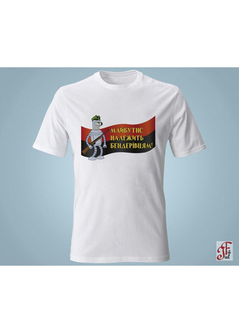 Жіноча футболка з принтом Футурама Бендер Майбутнє належить бендерівцям. XXL ЗаСвіт - (280940505)