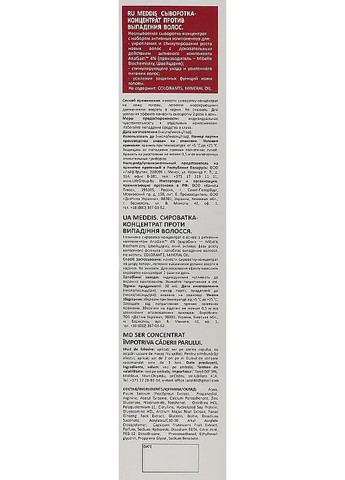 Сироватка проти випадіння волосся Hair Loss Program Active Serum 100ml (840234-31017275) MedDis (368660701)